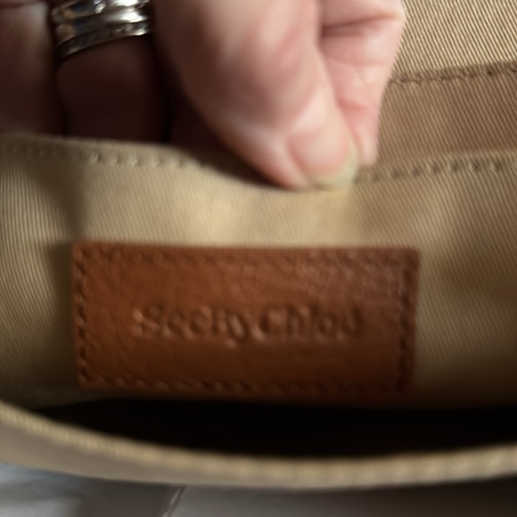 See By Chloe Brown Leather Saddle Crossbody - Picture 9 of 9